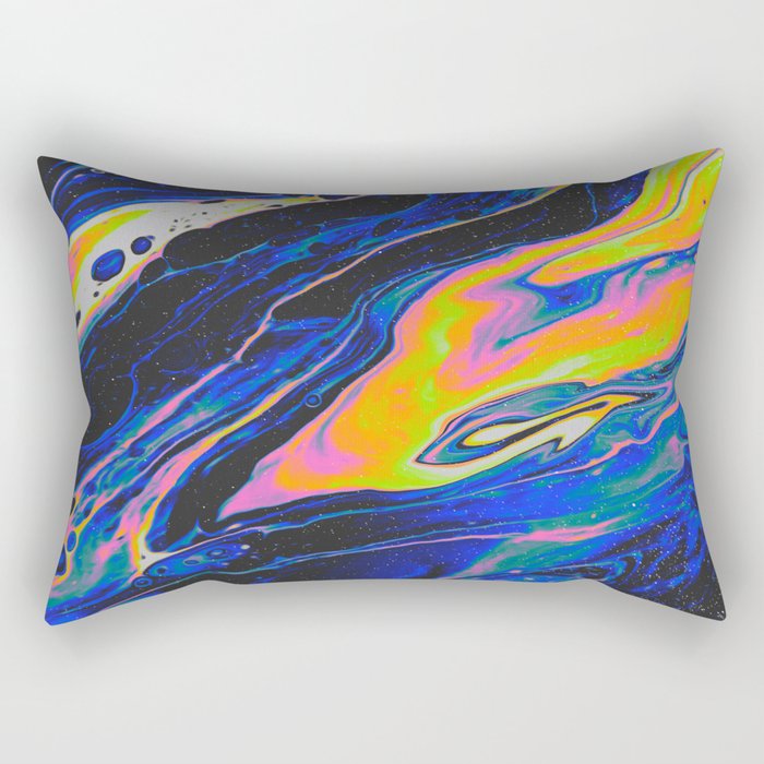 SLOW ICE + OLD MOON Rectangular Pillow Gallery Image 1