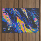 SLOW ICE + OLD MOON Outdoor Rug Gallery Image 1