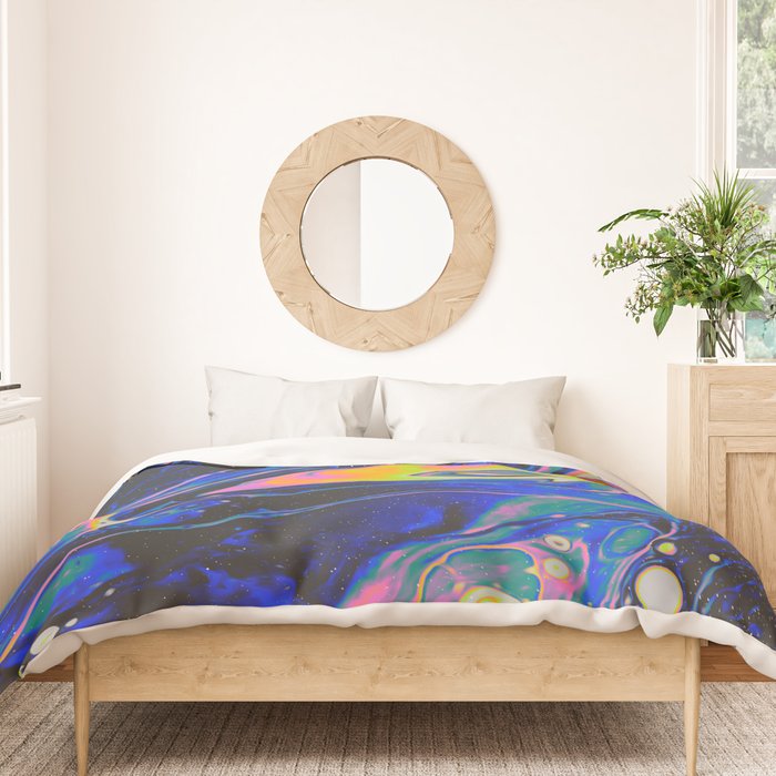 SLOW ICE + OLD MOON Duvet Cover Gallery Image 3