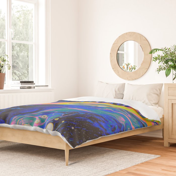 SLOW ICE + OLD MOON Duvet Cover Gallery Image 2