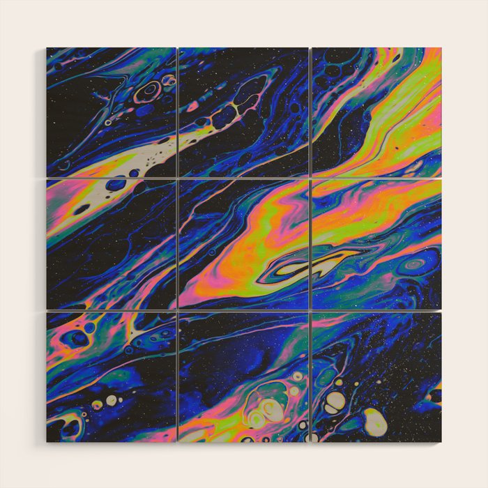 SLOW ICE + OLD MOON Wood Wall Art Gallery Image 1