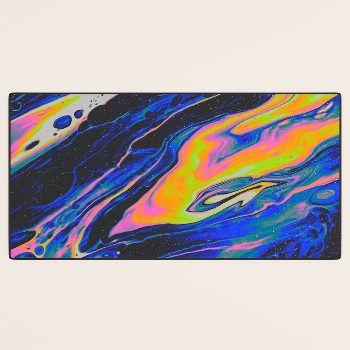 SLOW ICE + OLD MOON Desk Mat Gallery Image 3