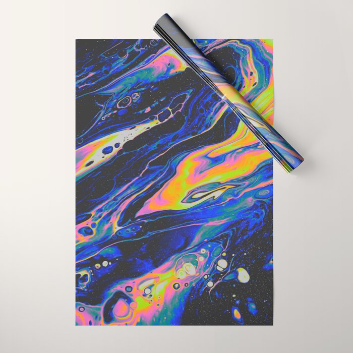 SLOW ICE + OLD MOON Wrapping Paper Gallery Image 1