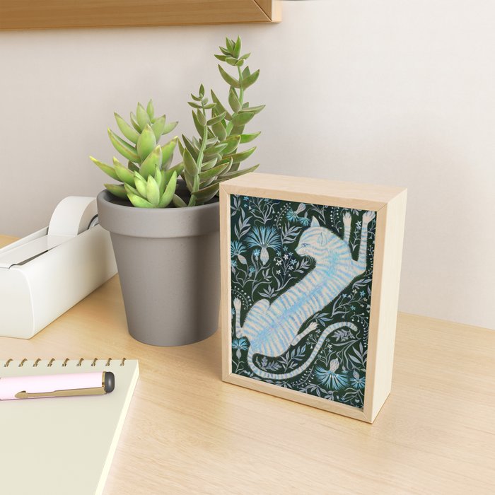 Stretched Out in the Garden Mini Art Print Gallery Image 2