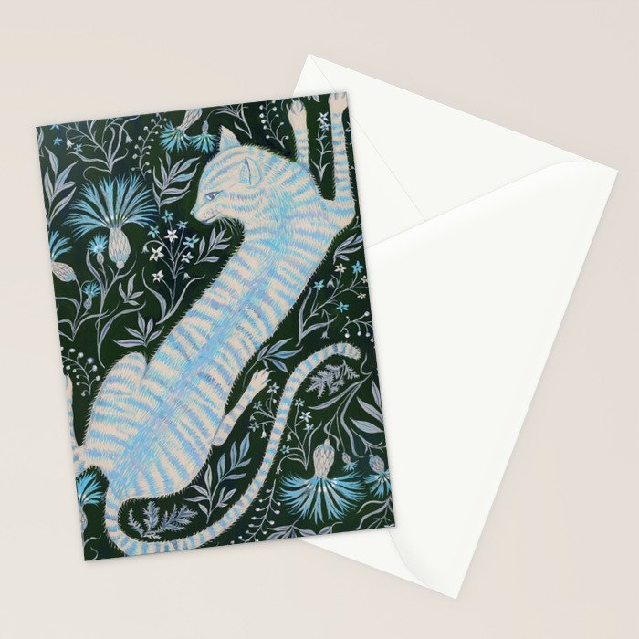 Stretched Out in the Garden Stationery Card Gallery Image 2