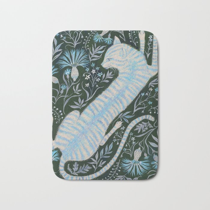 Stretched Out in the Garden Bath Mat Gallery Image 1