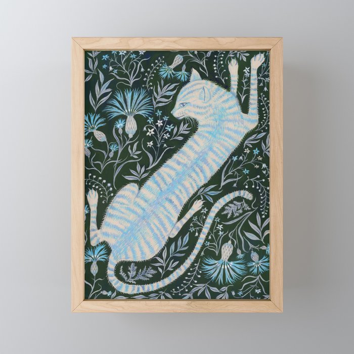 Stretched Out in the Garden Mini Art Print Gallery Image 1