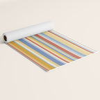 Classic Stripes VIII - 70s Summer Yoga Mat Gallery Image 2