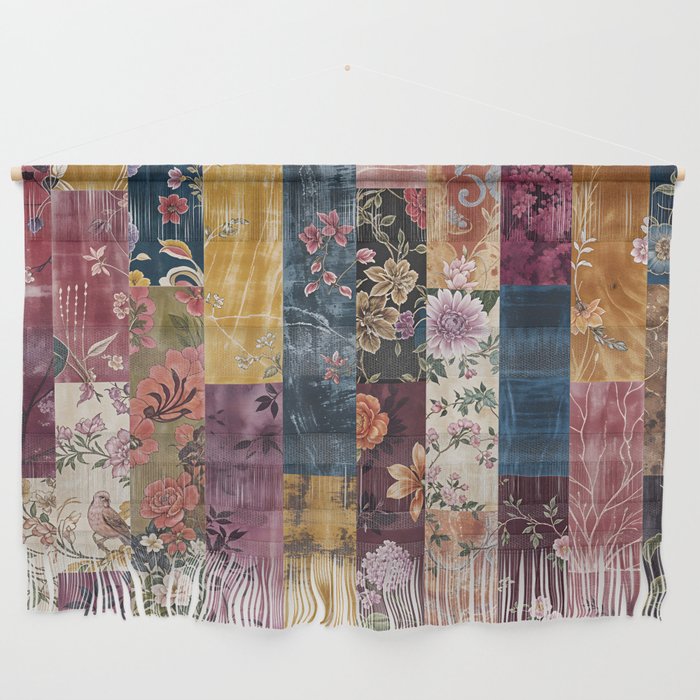 Gypsy Souk Patchwork Wall Hanging