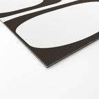 Mid Century Modern Shapes Black And White #society6 #buyart Welcome Mat Gallery Image 2