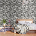 Mid Century Modern Shapes Black And White #society6 #buyart Wallpaper Gallery Image 3