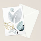 Abstract Botanical Herbs Watercolor Stationery Card Gallery Image 2