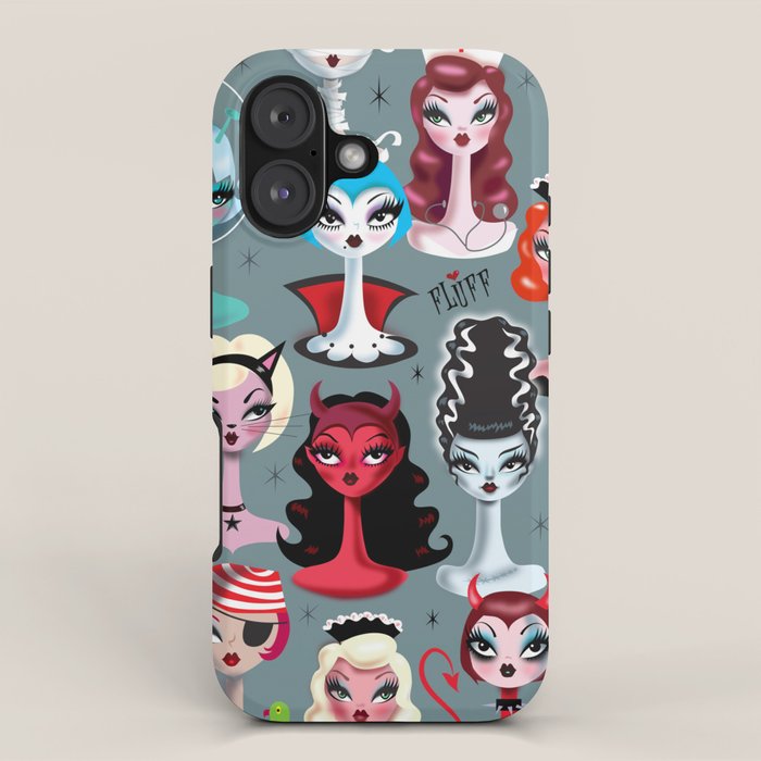 Spooky Dolls iPhone Case Gallery Image 1