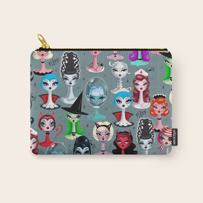Spooky Dolls Carry All Pouch Gallery Image 1