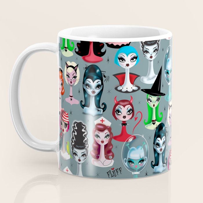 Spooky Dolls Coffee Mug Gallery Image 3