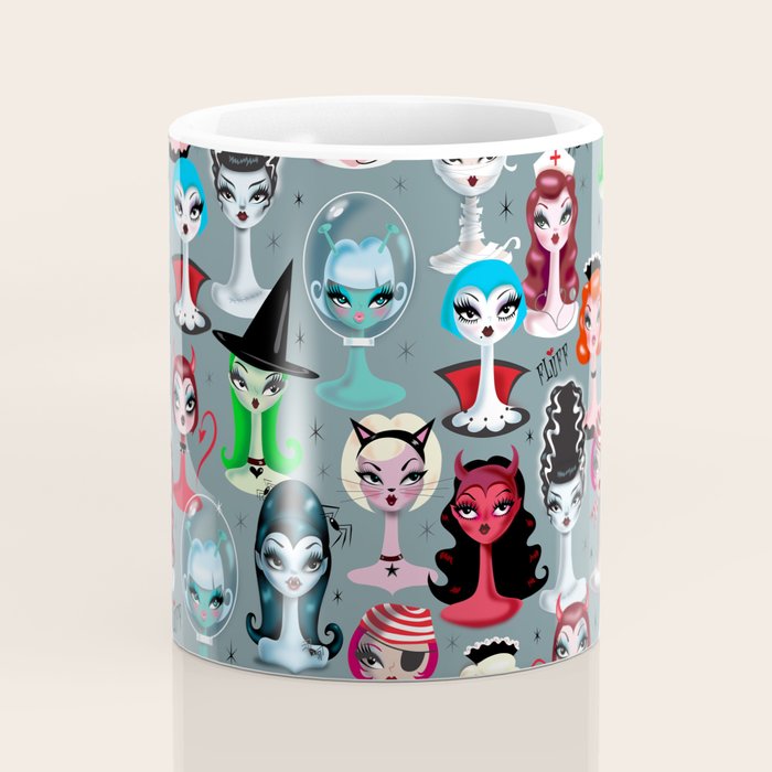 Spooky Dolls Coffee Mug Gallery Image 4