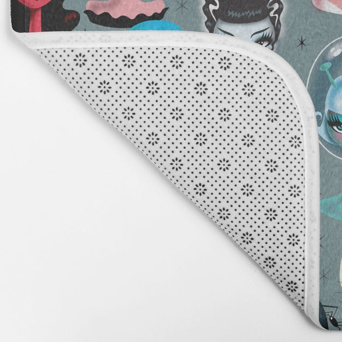 Spooky Dolls Bath Mat Gallery Image 2