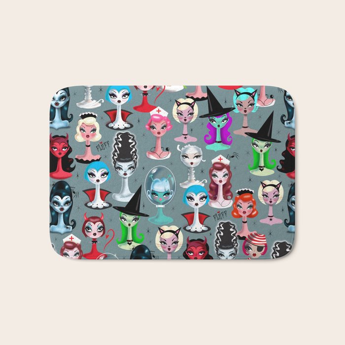 Spooky Dolls Bath Mat Gallery Image 1