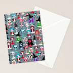 Spooky Dolls Stationery Card Gallery Image 2