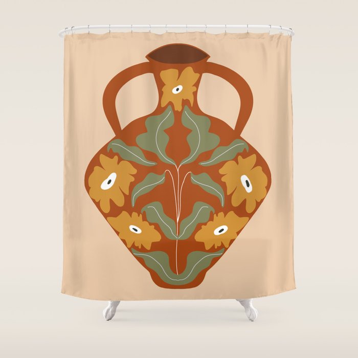 Vase 2 Shower Curtain Gallery Image 1
