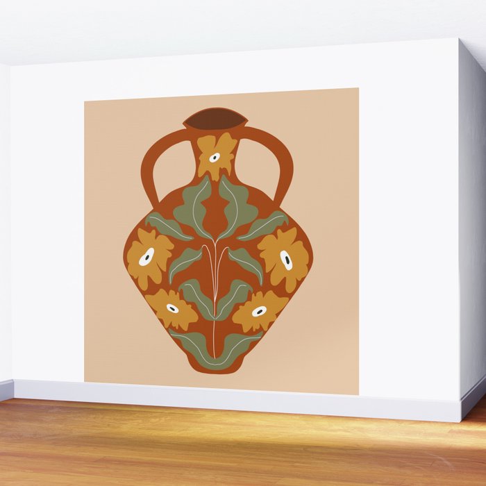 Vase 2 Wall Mural Gallery Image 2
