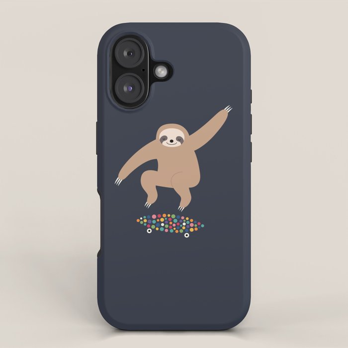 Sloth Gravity iPhone Case Gallery Image 1