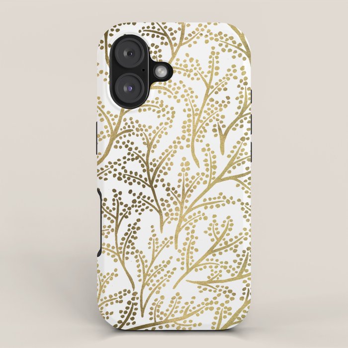 Gold Branches iPhone Case Gallery Image 1