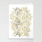 Gold Branches Stationery Card Gallery Image 2