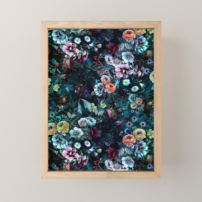 Night Garden Mini Art Print Gallery Image 1