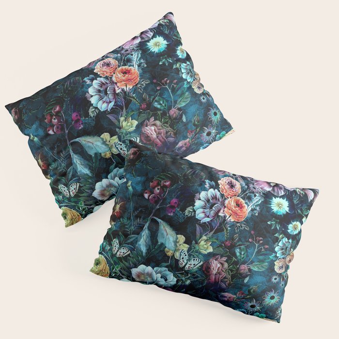 Night Garden Pillow Sham Gallery Image 1