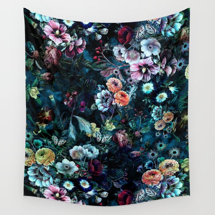 Night Garden Wall Tapestry Gallery Image 4