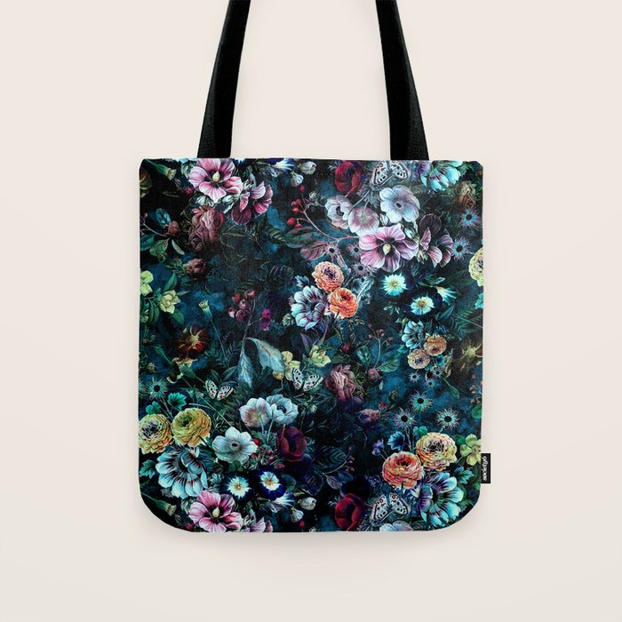 Night Garden Tote Bag Gallery Image 1