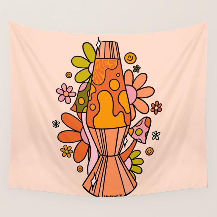 Aries Lava Lamp Wall Tapestry Gallery Image 4