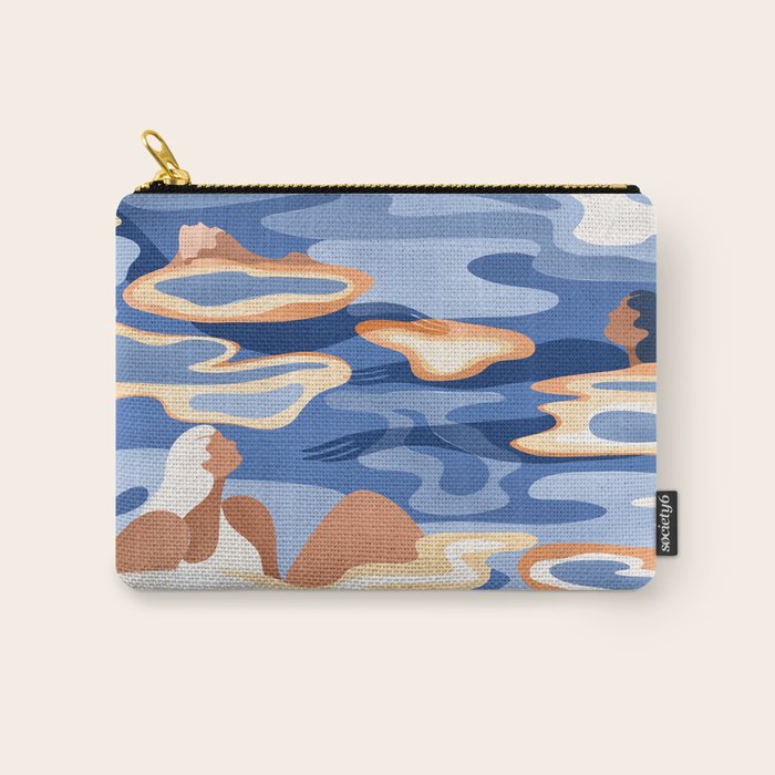 Midsummer beach nights Carry All Pouch Gallery Image 1