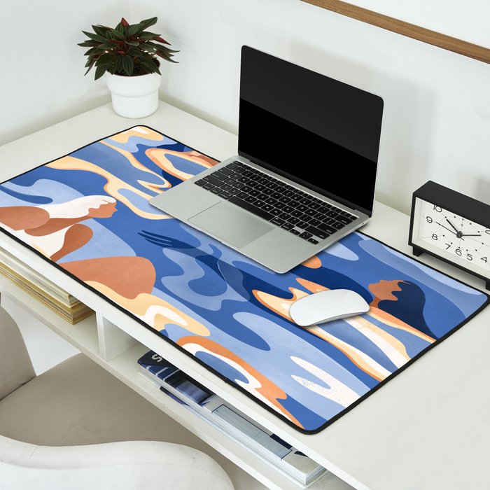 Midsummer beach nights Desk Mat Gallery Image 2