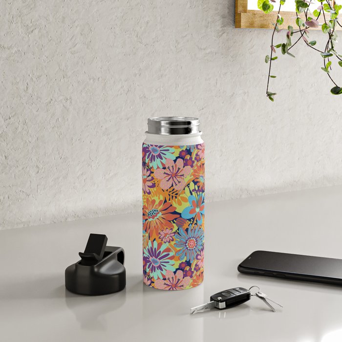Tropical bloom Water Bottle Gallery Image 4