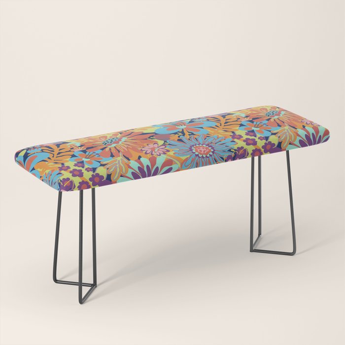 Tropical bloom Bench Gallery Image 1