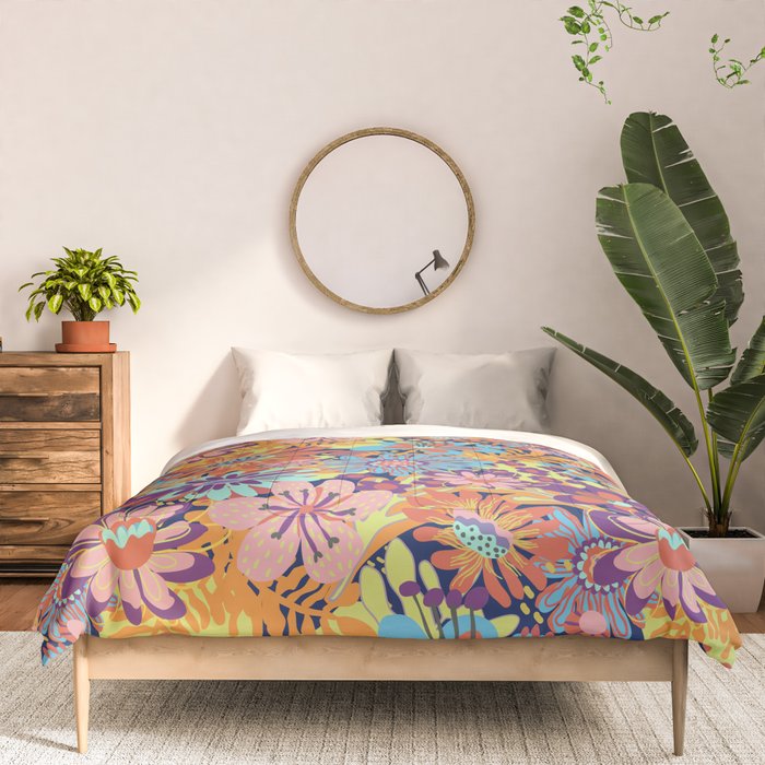 Tropical bloom Comforter Gallery Image 3