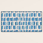 Parisian Bakery Blue  Desk Mat Gallery Image 3