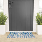 Parisian Bakery Blue  Welcome Mat Gallery Image 3