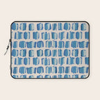 Parisian Bakery Blue  Laptop Sleeve Gallery Image 1