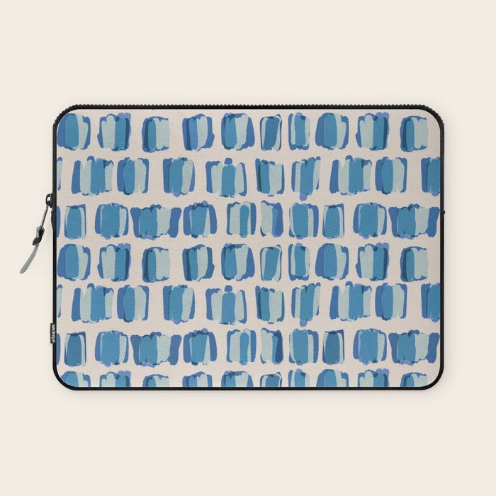 Parisian Bakery Blue  Laptop Sleeve Gallery Image 1