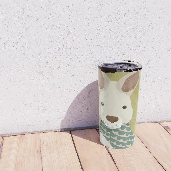 Whimsical Kangaroo Travel Mug Gallery Image 4