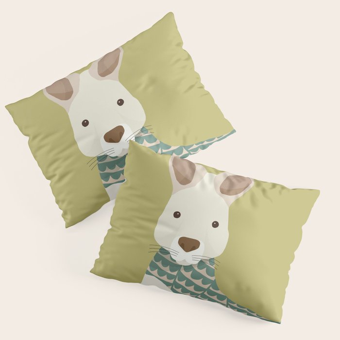 Whimsical Kangaroo Pillow Sham Gallery Image 3