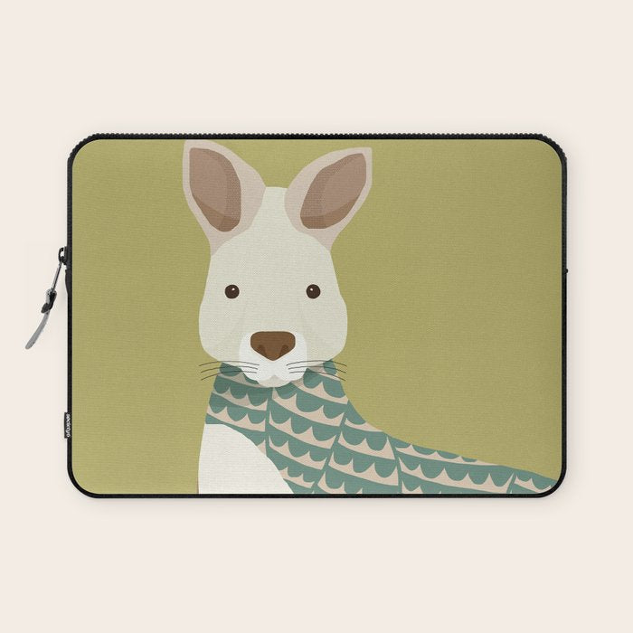 Whimsical Kangaroo Laptop Sleeve Gallery Image 1