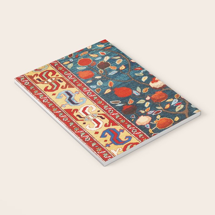 Pomegranate Tree Azerbaijan Rug Notebook Gallery Image 3