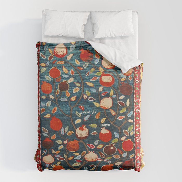 Pomegranate Tree Azerbaijan Rug Duvet Cover Gallery Image 1