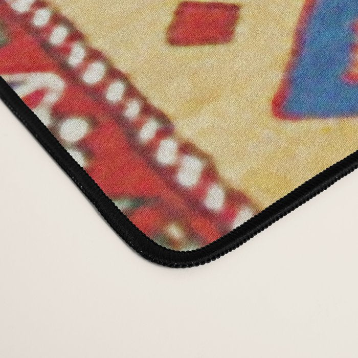 Pomegranate Tree Azerbaijan Rug Desk Mat Gallery Image 4