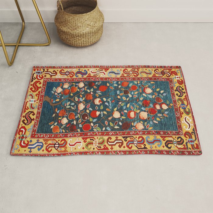 Pomegranate Tree Azerbaijan Rug Rug Gallery Image 1