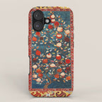Pomegranate Tree Azerbaijan Rug iPhone Case Gallery Image 1